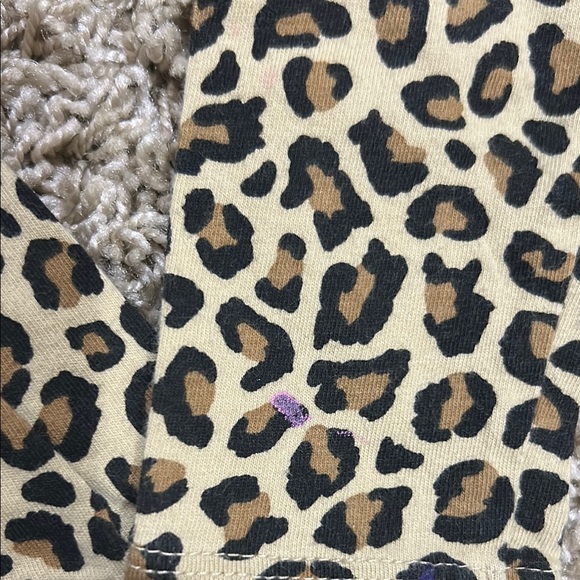 Old Navy Kids Leopard Print Dress - Black and Tan - Picture 3 of 3